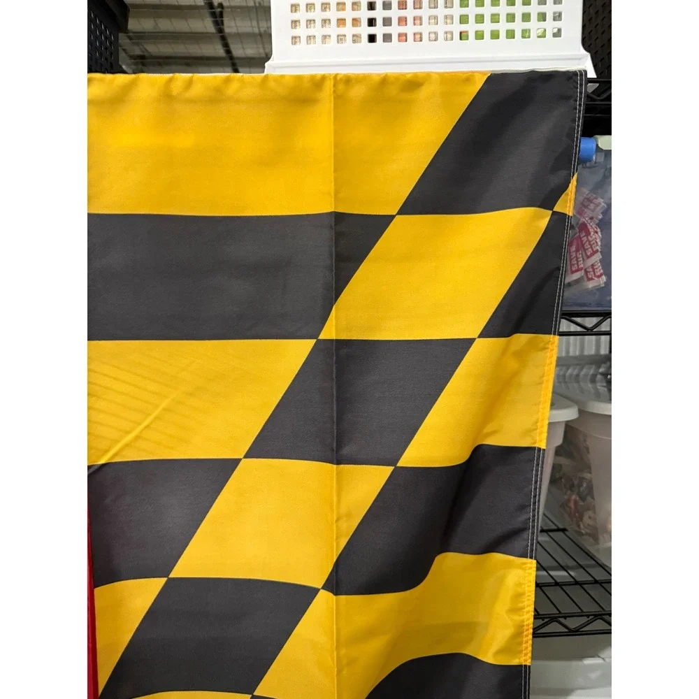 Vintage Valley Forge Maryland State Flag 3x5 Perma-Nyl Nylon Made in USA